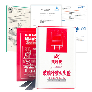 <span class=keywords><strong>Couverture</strong></span> <span class=keywords><strong>anti</strong></span>-<span class=keywords><strong>feu</strong></span> en tissu de fibre de verre, <span class=keywords><strong>couverture</strong></span> d'urgence incendie - Product Image 4