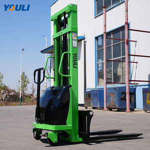 Equipo de almacén Batería Carretilla elevadora Precio Apilador 1500kg 2000kg Apilador eléctrico con altura de elevación de 3m - Product Image 4