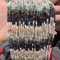 Perles de pierres précieuses naturelles facettées de 3 mm de qualité AAA, dégradées, très demandées, pour la fabrication de bijoux précieux