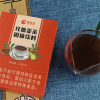 Thé Détox Utérin au Gingembre et aux Dattes Rouges pour Soulager les Douleurs Menstruelles, Thé Chinois à Base de Plantes pour la Santé Utérine, Thé Aromatisé au Gingembre pour les Règles