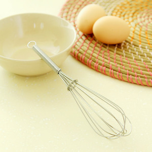 Stainless Steel Manual Egg Beater 18Cm For Mixing Eggs <b>Butter</b> Cream Baking Home Use - Product Image 4