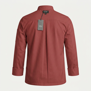 Chaqueta de Chef de Alta Calidad, Material de Mezcla de Algodón, Ajuste Cómodo, Ropa de Trabajo Profesional para Chefs, Cocineros y Personal de Cocina - Product Image 2