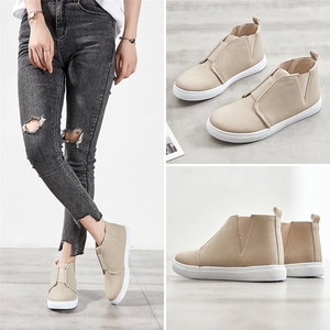 <span class=keywords><strong>Bottes</strong></span> d'hiver en cuir à la cheville pour femmes, bottines Ladys pour l'automne, bon prix, offre spéciale, collection - Product Image 2