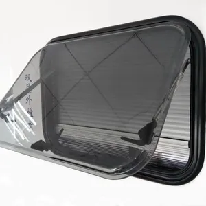Doppel glasur Acryl fenster mit Plissee und Fliegen gitter Caravan neues starkes RV-Fenster
