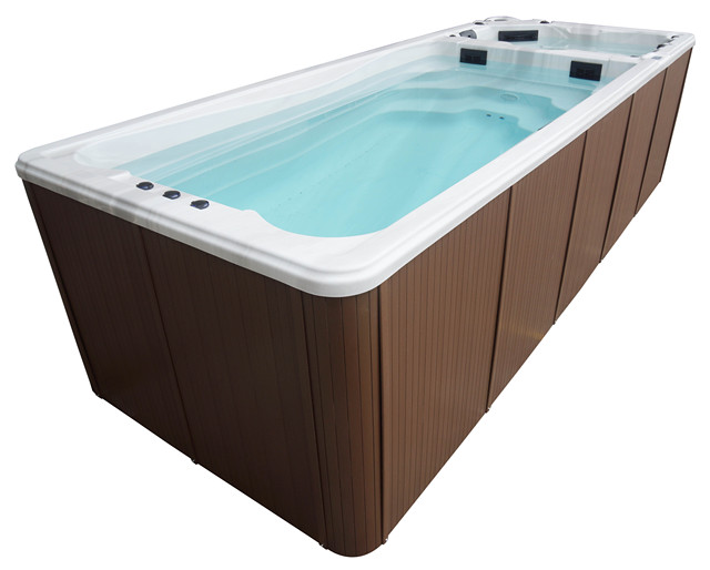Luxury Swimming Pools Outdoor Large Acrylic Swim Spa Jets with Counter Flow System Spas Pool Swim.spa Endless Pool Machine 84