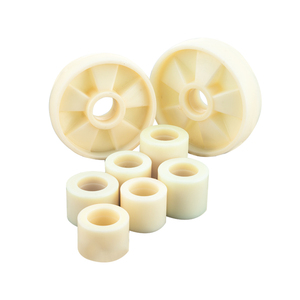 Roda Forklift industri inti besi PU/nilon roda kastor Manual roda forklift hidrolik (bagian forklift Nori) - Product Image 3