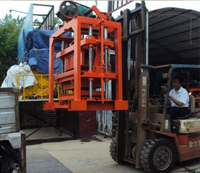 Machine à fabriquer des briques en béton manuelle QT4-40 à vendre