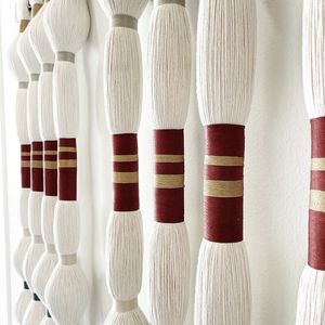 Vente en gros Coton Boho rame Décor Décoratif Suspendu Art Décor pour Maison Mur Salon Entrée - Product Image 5