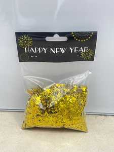 Set di Decorazioni per Capodanno con Coriandoli a Stella Multicolore Oro e Argento per Feste di Fine Anno - Product Image 1