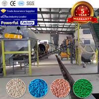 Ligne de production d'engrais phosphatés 1-10t/h à prix d'usine, ligne de production d'engrais composés NPK 2-8mm, usine d'engrais urée