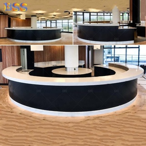 Barra do círculo para a bancada da barra redonda do vinho do escritório do café do clube comercial do restaurante - Product Image 2