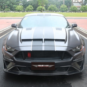 Ceja de rueda para Ford Mustang 2018-2023, guardabarros, faldones laterales, paneles basculantes, kit de cuerpo ancho - Product Image 2