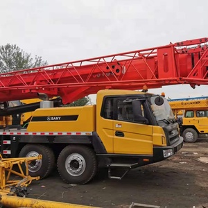 Grue sur camion SANY d'origine, hydraulique lourde et mobile, capacité de charge nominale de 50 tonnes, moteur, pompe, et groupe motopropulseur. - Product Image 1