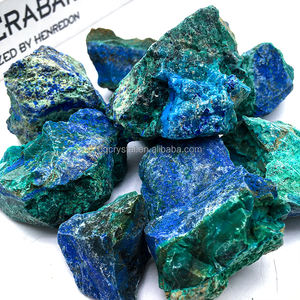 Cristalli Naturali all'Ingrosso: Pietra di Lapislazzuli Blu Fenice, Quarzo Verde Grezzo, Cristalli di Azurite per Decorazione Casa e Guarigione - Product Image 2