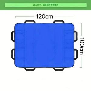 Tapis de transfert mobile 120x100cm pour patients handicapés avec poignées pour un transfert et un positionnement faciles - Product Image 2