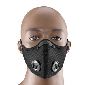 Masker Sepeda ROCKBROS untuk Olahraga Luar Ruangan, Anti Debu PM2.5 dengan <span class=keywords><strong>Filter</strong></span> Karbon Aktif, Masker Wajah untuk Sepeda MTB - Product Image 1