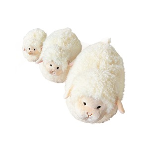 Peluche Agnello Kiki, Simpatico Cuscino a Forma di Pecora, Bambola per Bambini, Regalo di Compleanno, Forniture all'Ingrosso, Poliestere 31cm-50cm - Product Image 6
