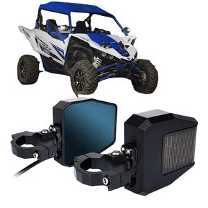 Offre Spéciale UTV TRANSVERSAL Rétroviseur Latéral Avec Lumière Led, Anti-éblouissement Bleu Miroir Pour Can-Am X3 Polaris RZR XP 100 <span class=keywords><strong>YAMAHA</strong></span> - Product Image 2