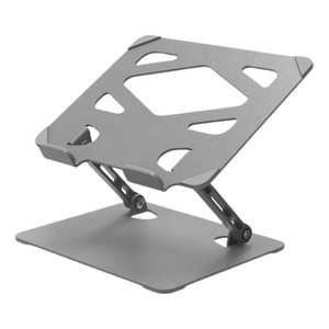 Support d'ordinateur <span class=keywords><strong>portable</strong></span> ergonomique pliable vertical réglable en hauteur, écologique et multi-angles - Product Image 2