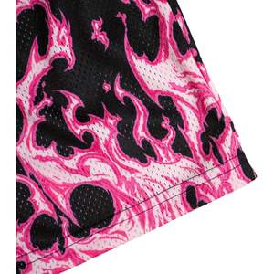 Pantalones Cortos Deportivos Personalizados para Hombre, con Estampado Gráfico de Baloncesto, Secado Rápido, Cintura con Cordón, Sublimación - Product Image 6