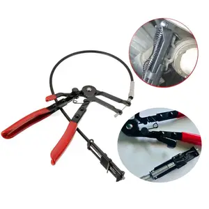 Hose Clamp Plier Auto Repair Tool Swivel Flat Band For Removal And Installation Of Ring-type Or Flat-band