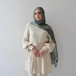 Nouveau turban en coton modal imprimé hijab doux et fin pour femmes musulmanes foulards et châles traditionnels - Product Image 5