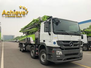 Producto Popular: Camiones Bomba de Concreto Zoomlion 47X-5RZ con Pluma de 47M, a Bajo Precio, en Venta, Camión Mezclador de Cemento Mercedes en Holanda - Product Image 5