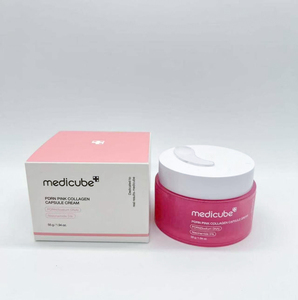 Crema Viso Medicube Pink Collagen Capsule, Crema Idratante Leggera per Tono della Pelle Non Uniforme, Idratazione Luminosa, <span class=keywords><strong>Cura</strong></span> della Pelle Coreana - Product Image 6