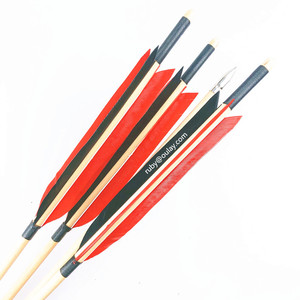 Thiết Kế Đẹp Kyudo Mũi Tên Bằng Gỗ Với Tung Bắn Cung Dầu Thổ Nhĩ Kỳ Fletching Mũi Tên Gỗ - Product Image 2