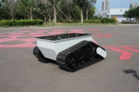 Plateforme robotique mobile tout-terrain télécommandée pour la montée d'escaliers, châssis UGV robuste Guoxing Plt1000, protection IP67, 120 kg