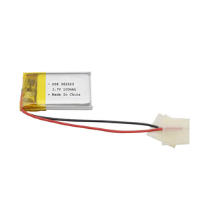361523 3.7v 100mAh lithium polymer batteries - Product Image 1