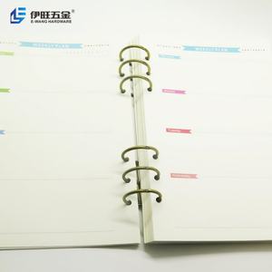 YIWANG Stationery 3 <b>Ring</b> <b>Binder</b> 1 Inch Desk Calendar Loose Leaf <b>Ring</b> - Product Image 5