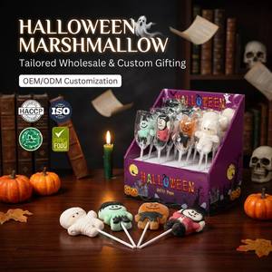 Bonbons d'Halloween Trick or Treat 20g, bonbons gélifiés en forme de monstres effrayants dans un coffret cadeau thématique pour les événements d'enfants - Product Image 1