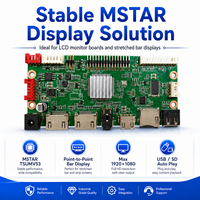 Universal 15.6 14.1 inci LVDS LCD papan Driver 1280x800 VGA Input 30 Pin untuk industri layar TFT Tampilan Monitor