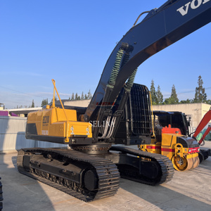 Excavatrice Volvo Ec 210 d'occasion, 21 tonnes, EC210D EC210 EC210B ZX210 PC210, excavatrices d'occasion vendues à Shanghai - Product Image 4