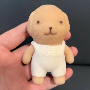 Giocattolo Antistress in Plastica a Forma di Cane Teddy, Bambola con Naso Piccolo, Giocattolo Cinese per Alleviare lo Stress - Product Image 1