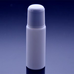 HDPE 30ml 50ml 60ml 100ml Nachfüllbare <span class=keywords><strong>Roll-on</strong></span>-Flasche mit Schraubverschluss und Schwammapplikator für Hautpflegecreme mit Siebdruck - Product Image 3