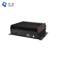 嵌入式计算机 6 RS232 485 COM 2 I210 LAN Intel 7300HQ 8300H DDR4 MSATA M.2 VGA 高清 4K WIFI 5G AI Edge 无风扇工业电脑