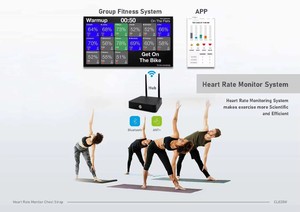 Moniteur de fréquence cardiaque HRV en gros, économique, rechargeable, étanche IP67, en plastique ABS, magnétique, sans fil 5.0, sangle pectorale Chileaf - Product Image 5