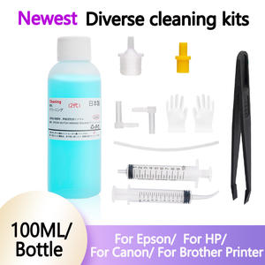 <span class=keywords><strong>Kit</strong></span> de <span class=keywords><strong>nettoyage</strong></span> de tête d'impression de 100ml pour Epson Canon <span class=keywords><strong>HP</strong></span> Brother <span class=keywords><strong>Kit</strong></span> de <span class=keywords><strong>nettoyage</strong></span> de buse de tête d'impression - Product Image 2
