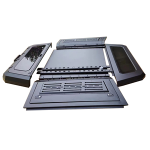 Couverture de benne de camionnette tout-terrain pliable pour les modèles <span class=keywords><strong>Nissan</strong></span> / Titan - Couverture de benne de camionnette en acier de haute qualité - Product Image 3