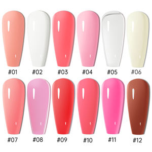 30ml 36 색 글리터 젤 D 네일 익스텐션 논스틱 핸드 폴리 젤 제조업체 - Product Image 5