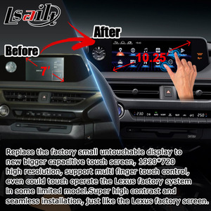 Pantalla de 10,25 pulgadas Android 13 Carplay para Lexus UX UX200 UX250h 2018-2021 con navegación GPS Android auto de Lsailt - Product Image 5