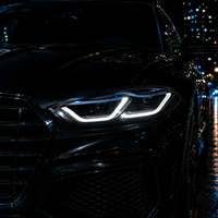 Phares LED pour BMW F10 F18 Série 5 2011-2017, style G38, avec sourcils bleus tonnerre et double feux de jour, amélioration