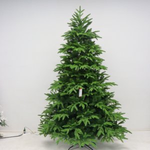 Premium Pine Needle High Density <b>Christmas</b> <b>Tree</b> Plain Green PE Artificial Xmas <b>Tree</b> for Holiday Decor - Product Image 1