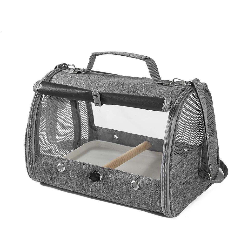 Bird bag (bag+tray+standing stick)