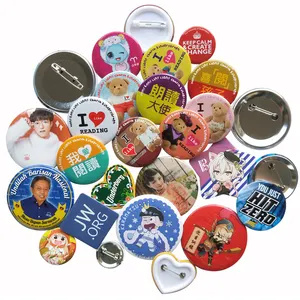  200 Sets 1 inch /25mm Blank Button Supplies Round Badges  Buttons Parts for Button Maker Button Attachment, Button Making Supplies  with Round Pin Cover, Pin Backs, Plastic Films, Blank Circle Paper
