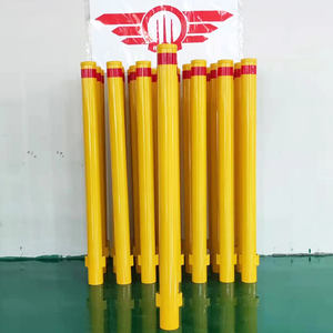 Уличный парковочный барьер из углеродистой стали оцинкованный Противоударный Столб - Product Image 4