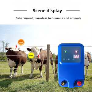 Amplificateur d'énergie pour clôture électrique à impulsions pour petites exploitations agricoles, système de protection du bétail, des moutons, des sangliers et des animaux de ferme - Product Image 2