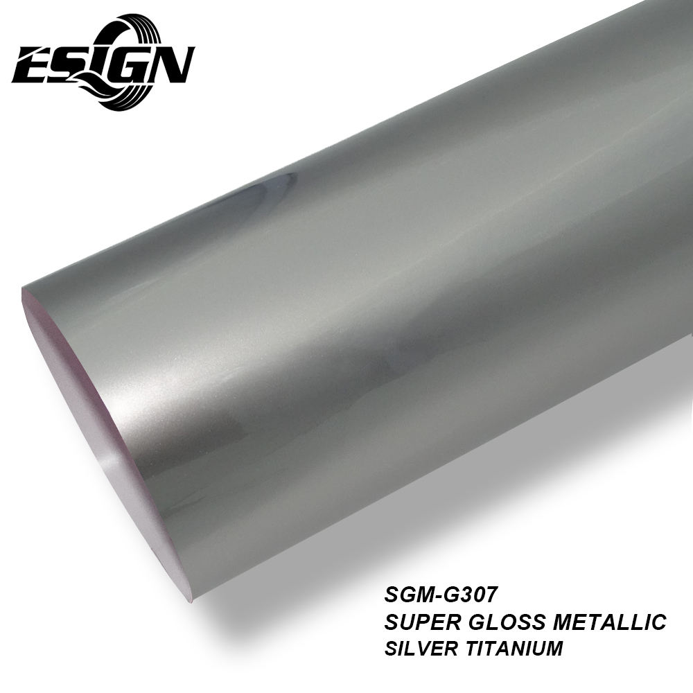 Super Gloss Metallic Silver Titanium